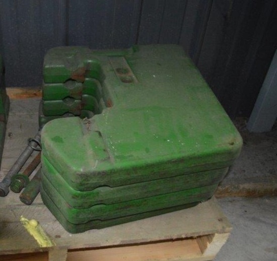 4 front tractor weights