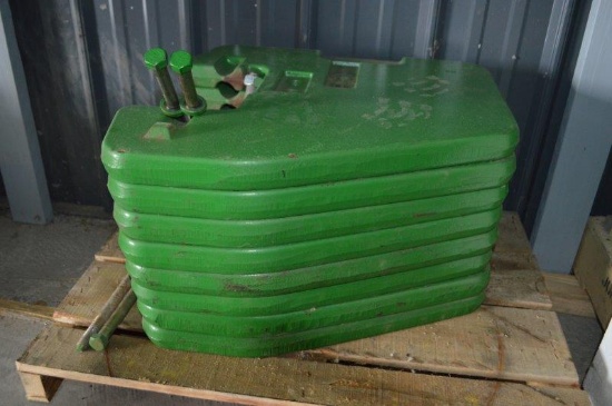 8- front tractor weights