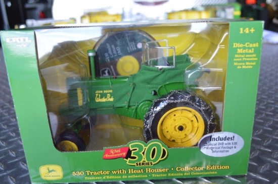 Collectors Edition JD 30 series 530 tractor w/ weather brake (50th aniversary), new in box
