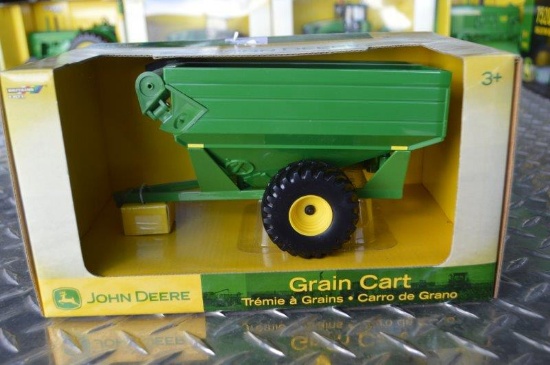 JD grain cart, die-cast metal edition, new in box