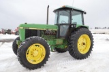 JD 2955 W/ 7,969 hrs, Powr quad, 4wd, 540/1000 pto, cab/air heat, Sliping in High/ low range