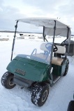 '01 Ezgo TXT golf cart w/ gas engine, canopy