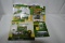 4 1/64 scale tractors w/ collectors cards, new in box