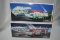 Hess emergency truck & Hess emergency truck w/ rescue vehicle, new in box (2pc)
