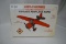 Collectors Series Allis Chalmers vintage airplane bank, die-cast metal, new in box