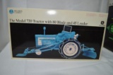 Precision Classics The Model 720 tractor with 80 blade & 45 loader, die-cast metal, new in box