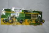 JD 8320 w/ J&M grainbuggy & Waterloo Works 90th Anniversary special edition w/ collectors cards, 1/6