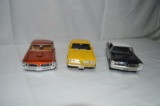 '66 Pontiac, '69 Plymouth & '66 Pontiac (3 piece)