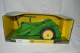 JD 60 tractor w/ picker sheller, die-cast metal, 1/16 scale, new in box