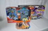 Mega value set GX Racers & TRC Racers & Aventure Heroes police set (3pc)