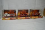 Heroes Under Fire Series 3- Die-cast metal fire trucks, new in box