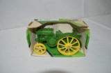 1923 JD model D tractor, die-cast metal, 1/16 scale, new in box