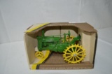 J D1937 Model G tractor, die-cast metal, 1/16 scale, new in box