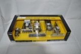 5- Piece chrome plated set, die-cast metal, 1/64th scale, new in box