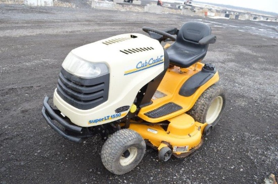 Cub cadet LT 1550 lawn mower w/ 50" deck, 774 hrs