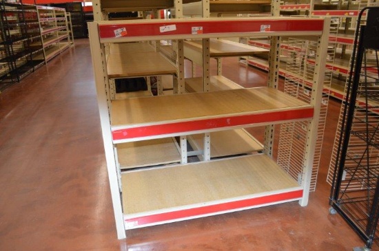 4' End unit shelving