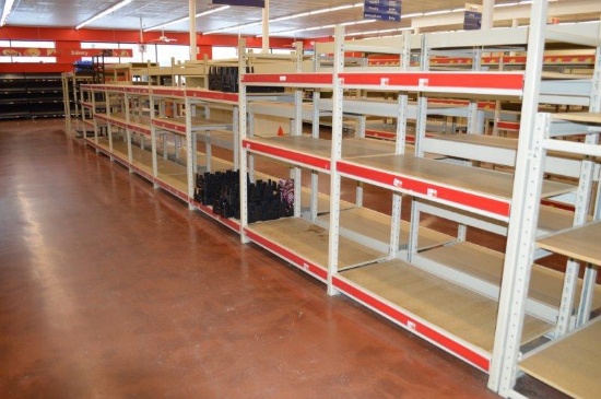 32' shelving (8 sections)