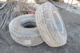 2- 14/80R20 tires on rims