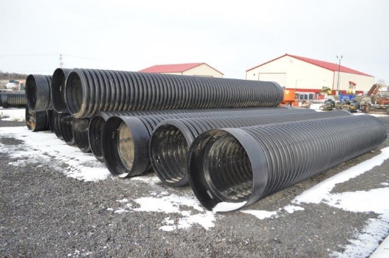 12-30" X 20' perforated pipes