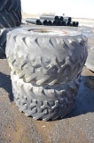 2-48X25.00-20 Floater tires and rims