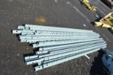 54- new metal vineyard staking poles