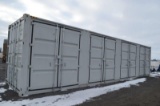 40'x8' 4 Bay storage container, max. weight 52,910# (new)