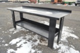 Heavy duty 90'' work bench