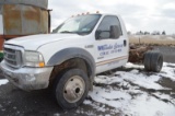 '06 Ford F550 truck cab & chassis, title, VIN# 1FDAF57P76ED00967, (DOSNT RUN)