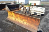 Fisher 7.5 hyd. snow plow, (needs several parts)