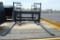 Heavy duty skid mount 48'' walk-through pallet forks