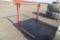 Payloader/backhoe mount pallet forks