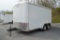 '19 Continental Cargo Elite Series 7'x14' enclosed trailer, w/ swinging doors, LED lights, vin# 5NHU