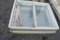 2- 41''x41'' wood frame windows