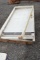 2- 36''x80'' wooden frame vinyl entrance doors