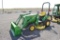 '04 JD 2210 w/ 210 loader, 567 hrs, 54'' mid mount deck, hydro, 4wd, diesel, quick hitch, 540 pto (o