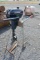 Evinrude boat motor w/ stand (runs & works great)