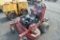 Toro walk behind mower w/ 1405 hrs, 48'' deck, gas (needs new battery)