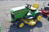 JD GT262 w/ 48'' deck, rear wheel weights