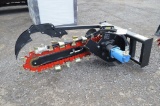 Greatbear heavy duty skid mount hyd trencher (new)