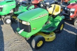 JD LT166 riding mower w/ 42'' deck, Vanguard engine