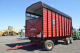 Meyer 4120 20' rear unload forage wagon w/ x1906 heavy duty tandem gear, 12.5L-15SL rubber, ( 1 owne