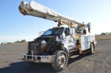 '05 Ford F750 boom truck w/ Altec 80' boom, 150,138 hrs, Cat engine, automatic (not running), vin# 5