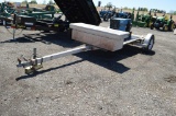 Aluminum trailer w/ 6' toolbox & Miller Trailblazer 250G generator/welder set