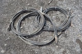 3- Misc long length hyd hoses w/ ends