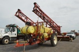 Hardi 950 sprayer w/ 950 gal tank, 90' hyd lift & fold booms, 3 way nozzle system, rinse tank, 1000