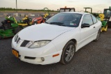 '04 Pontiac Sunfire 2 door Sedan w/ 122,058 mi, automatic, vin# 1G2JB12F047318269 (title)