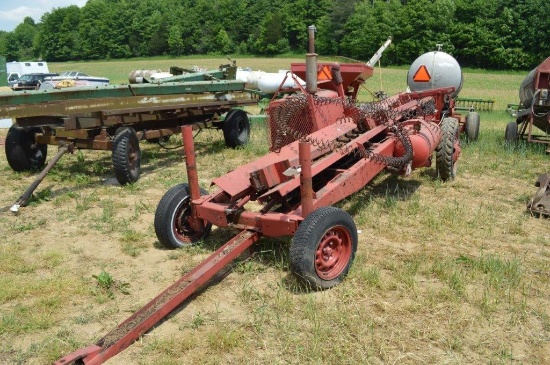 Lero wood processing unit w/ gas engine