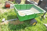 JD 10P dumping lawn cart