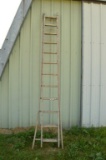 Wooden ext ladder