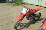 Honda CRF dirt bike (no reg)